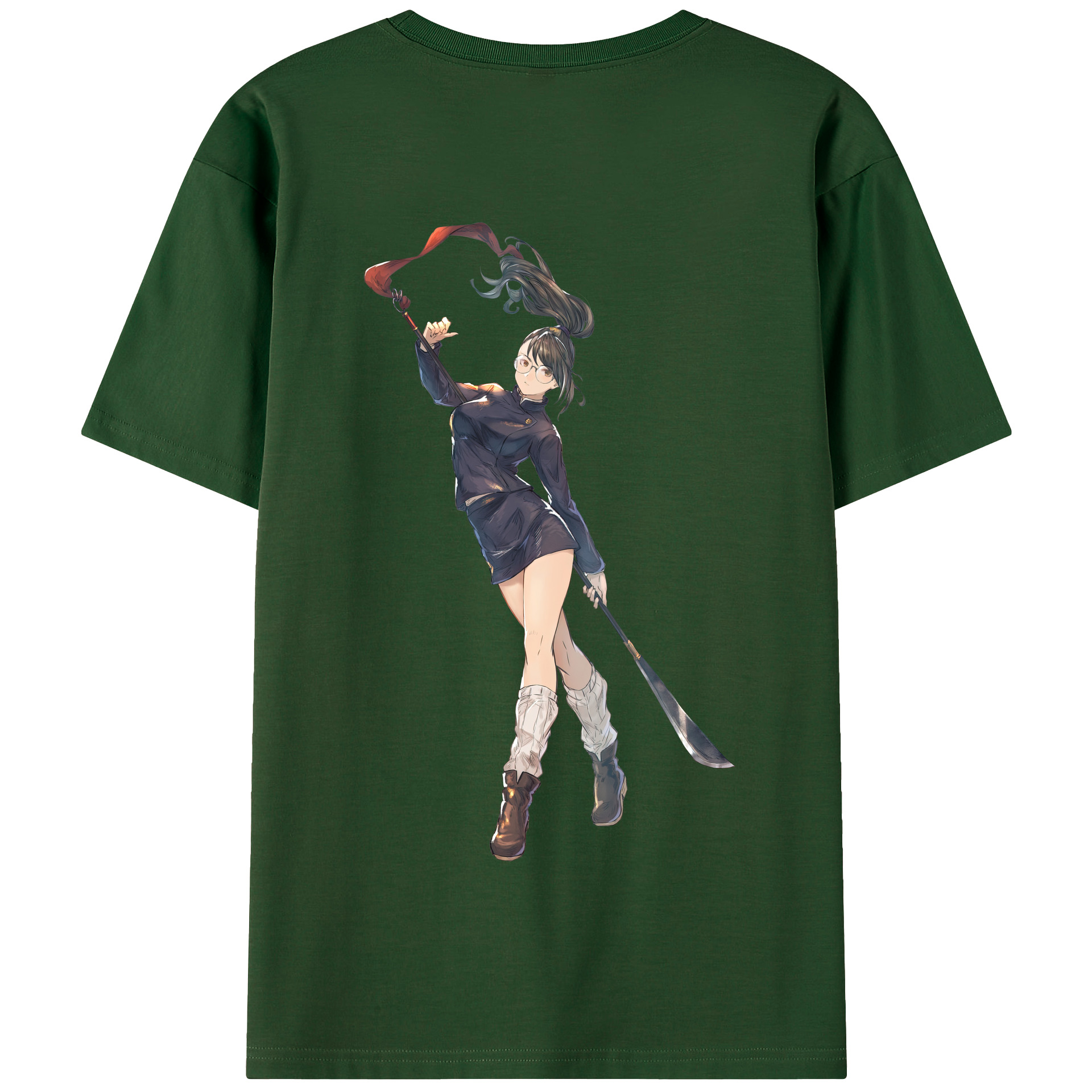 （画像用） 呪術廻戦 Jujutsu Kaisen 綿100％半袖Tシャツ（背面プリント）